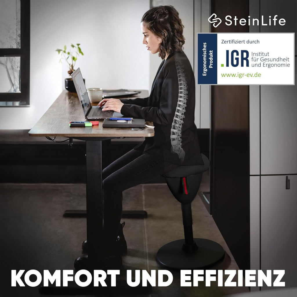 Bürohocker Ergonomisch Sitzhocker Höhenverstellbar