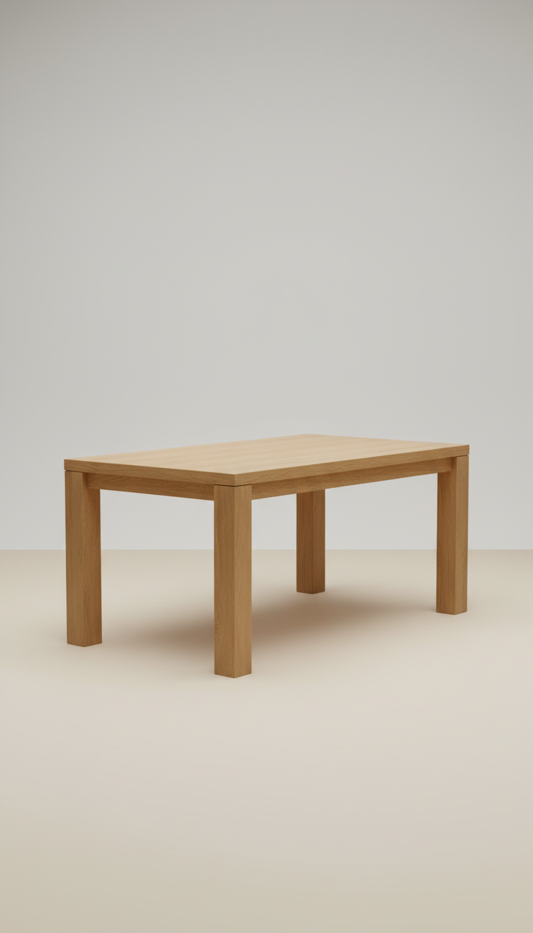 Bergen Oak Dining Table